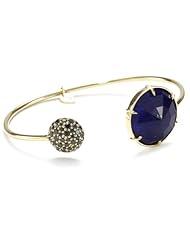 Jemma Wynne "Prive" Lapis and Pave Dome Bangle Bracelet