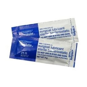 Surgilube Lubricating Jelly - Sterile - 3 gm Foilpac