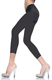 Footloose and Fancy Opaque Capri Tights (Color Choices)