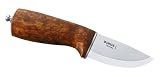 Review Helle HEL46 / Helle Outdoor Knife, Model Bessegen, Triple layers Steel, beech Wood, Leather Sheath