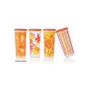 Tupperware Summer Tumblers Set of 4 by Tupperware