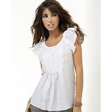 BCBGMAXAZRIA Spring Twill Woven Blouse at BCBG MAX AZRIA