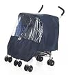 Protect-a-Bub Universal Rain Cover - Twin - Black