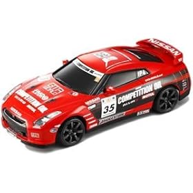 1/28 R/C REALDRIVE mini �v���~�A�� ���`���[���j�X�� GT-R �\�� 24���ԃ��[�X�d�l