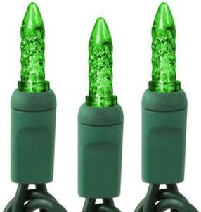 M5 100 count Green LED Christmas Lights