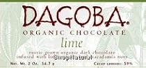 12 Lime - organic 59% dark chocolate infused with lime and macadamia nuts