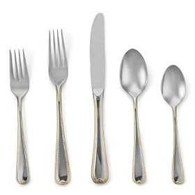 GOLDEN RIBBON EDGE CASSEROLE SPOON by 