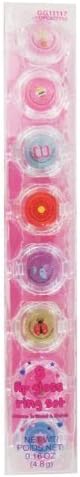 Expressions Girl / 8-piece Lip Gloss Ring Set by Expressions Girl