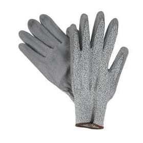 Condor 2RA22 Glove, Cut Resistant, Poly Coat, Large, Pr