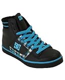 DC The Manteca Slim in Black & Turquoise,Sneakers for Women