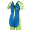 3mm juniors neoprene scuba snorkeling swimming wetsuit shorty - kid
