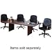 Office Products : Basyx Table Top, Rectangular, 72x36x1-1/8, Mahogany