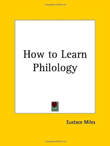How to Learn Philology