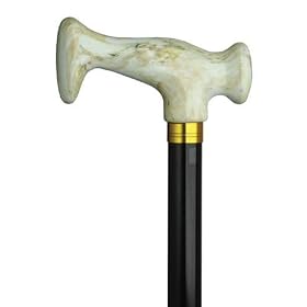 `Cane Alum Black/'Pearl' Handle