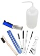 Master Airbrush&reg; Brand - Airbrush Cleaning KIT #1 Spray GUN & Airbrush Clean Set, Everything You Need to Keep Your New Binks, Devilbiss, Sata, Iwata, Master, Badger, Paasche & Other Spray Equipment in Top Condition.