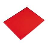 Riverside Paper 54781 Colored 4-ply Poster Board, 22 x 28, Orange, 25 Boards/Carton