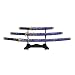 Blue Cloth Body Samurai Swords