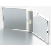 I.D.E.Ainternational LEDコンパクトミラー FDS003-W