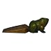 Handmade Frog Door Stopper Wood Carving (Thailand)