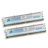 Corsair XMS Platinum Series - Memory - 512 MB : 2 x 256 MB - DIMM 184-pin - DDR - 400 MHz / PC3200 - CL2 - unbuffered - non-ECC