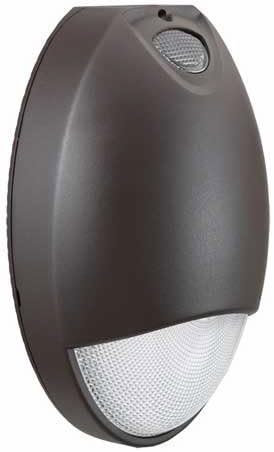 Jemm Lighting, Oval 11 Watt LED Wall Pack Photocell (Replaces 70-100 Watt MH), W15L11EL