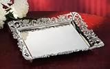 SQUARE TRAY - SILVER PLATED SQUARE TRAY