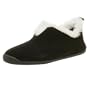 Daniel Green Women's Boulder Suede Slipper,Black,12 M