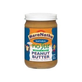 MaraNatha Organic No Stir Creamy Peanut Butter -- 16 oz