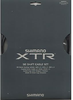 シマノ シフティングケーブルセット XTR ケーブルセット ハイテックグレー SIS-SP41 Y60098090