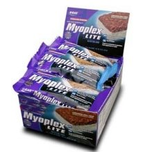 Myoplex Lite Bars, Peanut Caramel Crisp 12 bars by EAS