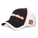 Taylormade NFL Cincinnati Bengals Hat, Black/White