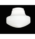 IMAGE OF Meyda Tiffany 101429 White Traditional / Classic Glass Fanlight Shade