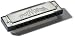 Harmonica - Hot Metal Beginner Rock and Roll Key of C by Hohner