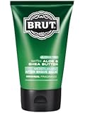 Brut Moisturizing After Shave Balm, Original Fragrance, 4 fl oz (118 ml)