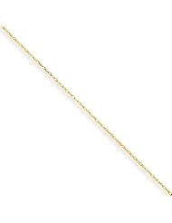 .5mm, 14 Karat Yellow Gold, Cable Rope Chain - 20 inch