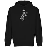 NBA Youth San Antonio Spurs On Court Long Sleeve Popover Fleece - R289Oesp (Cool Grey, Medium)