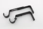 A&F Rod Decor - Adjustable Bracket, Black