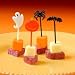 Halloween Plastic Picks - 12 pieces