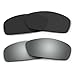 Replacement Polarized Black and Titanium Lenses for Oakley Hijinx Sunglasses