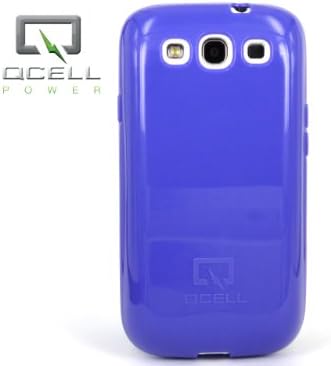 QCell Samsung Galaxy SIII Extended Battery TPU Case Purple (Only Compatible with QCell Galaxy S3 Extended Battery)