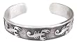 Deadly Scorpion Poisonous Bug Pewter Bracelet