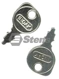 Stens 430-009 Starter Key Replaces Briggs & Stratton 691959 Kohler 48 340 01-S AYP 109310X MTD 925-0201 Husqvarna 532 12 21-47 Scag 48017-02 AYP 122147X Lesco 012649