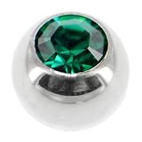 5mm Emerald SWAROVSKI Crystal Replacement Ball