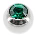 5mm Emerald Swarovski Crystal Replacement Ball