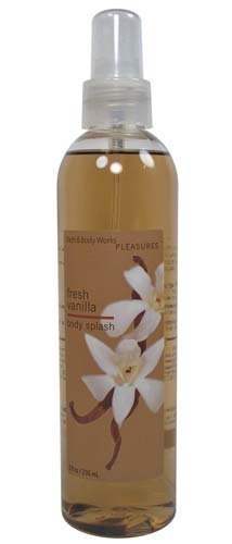 Bath & Body Works Fresh Vanilla Pleasures Collection Body Splash 8 fl oz (236 ml)