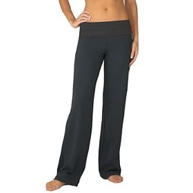 Relaxed fit, fold-over waistband yoga pant