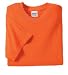 NEW Gildan Ultra Cotton - 100% Cotton T-Shirt Orange-5XL