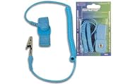 BLUE ANTI-STATIC ELASTIC WRIST STRAP