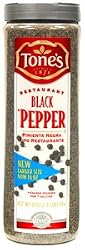 Tone's Spices Restaurant Black Pepper (18 oz)