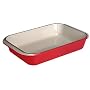 Le Creuset Enameled Cast-Iron 5-1/4-Quart Rectangular Roaster, Red